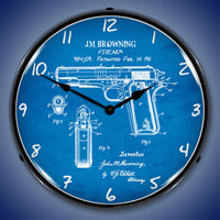 Colt 1911 Patent 14" LED Wall Clock