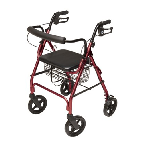 Graham Field Lumex Walkabout 4-Wheel Contour Deluxe Rollator