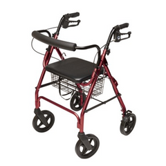 Graham Field Lumex Walkabout 4-Wheel Contour Deluxe Rollator