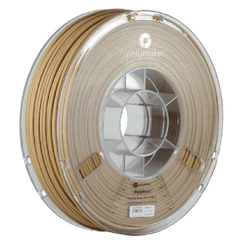 LulzBot Polymaker PolyWood Filament - Lightweight Wood-Mimic 3D Printing Material