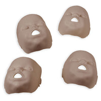 PRESTAN Replacement Face Skins for the Professional Infant Manikin (4-Pack)