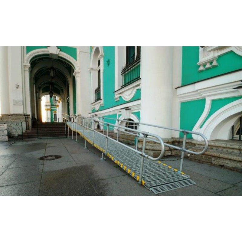 Roll-A-Ramp Roll-Up 48" Wide Wheelchair Ramp | Portable Aluminum Accessibility Ramp