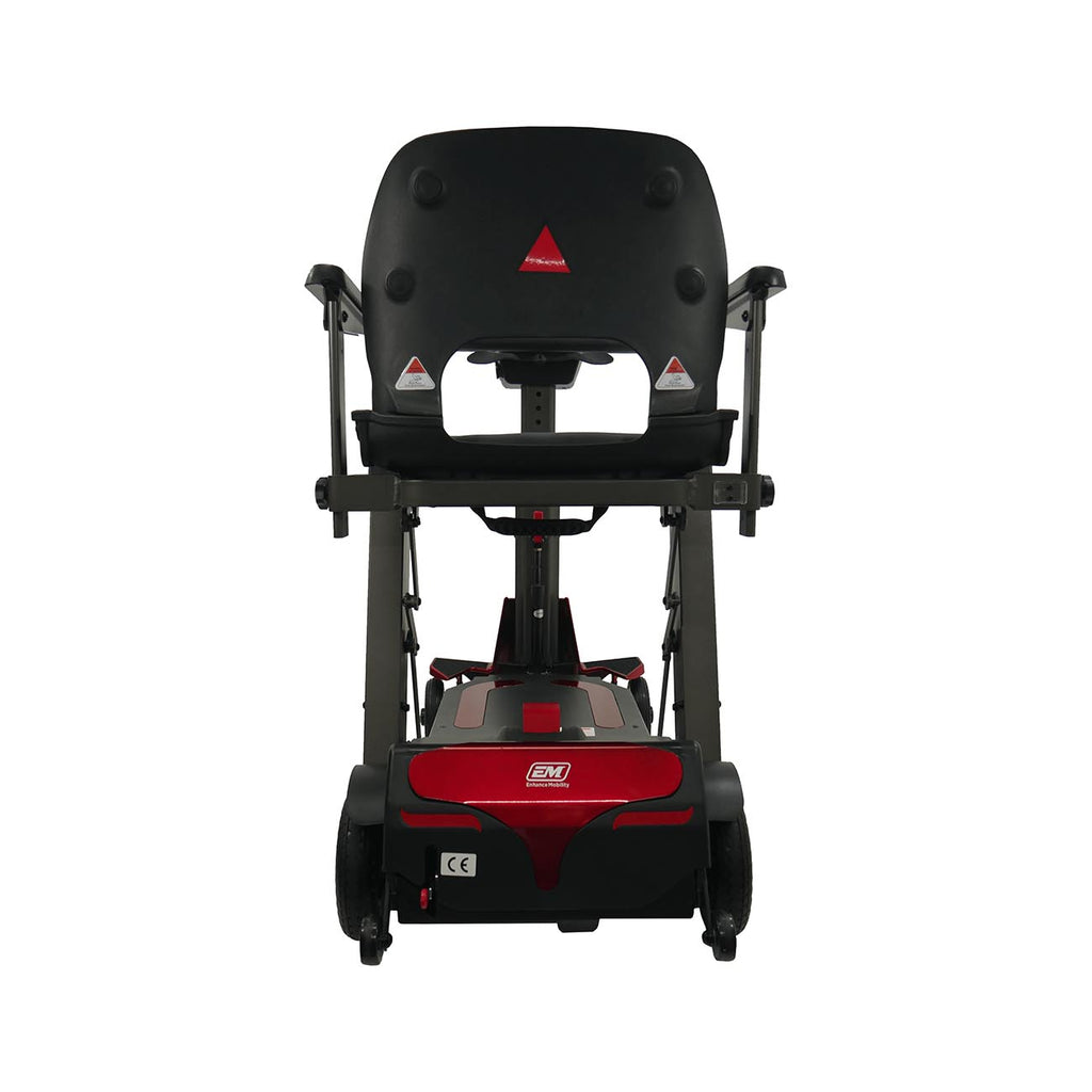 Enhance Mobility Mojo Auto-Fold Scooter – Lightweight Magnesium Frame for Stress-Free Travel