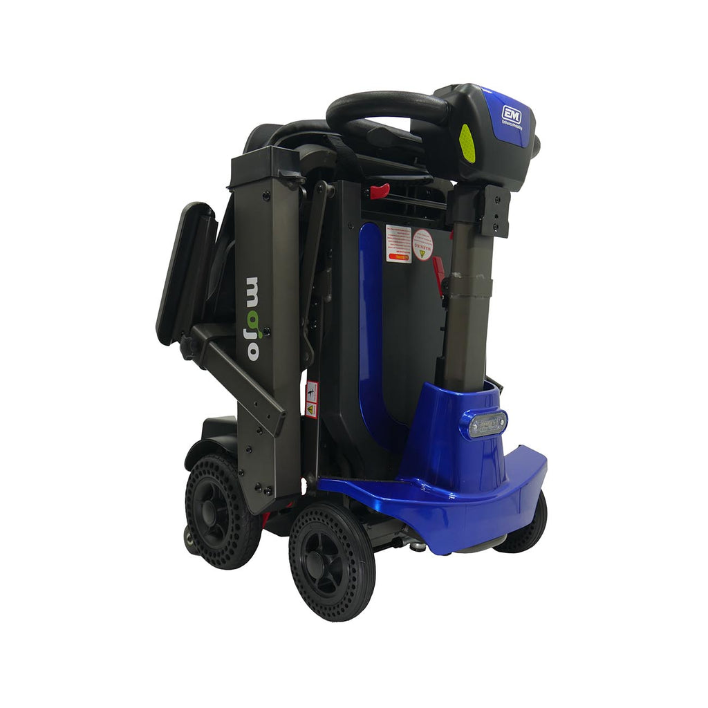 Enhance Mobility Mojo Auto-Fold Scooter – Lightweight Magnesium Frame for Stress-Free Travel