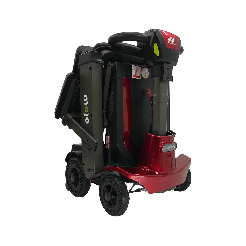Enhance Mobility Mojo Auto-Fold Scooter – Lightweight Magnesium Frame for Stress-Free Travel