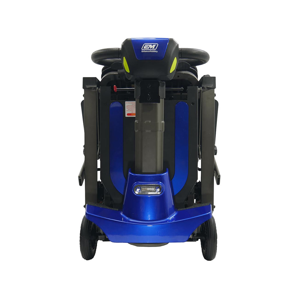 Enhance Mobility Mojo Auto-Fold Scooter – Lightweight Magnesium Frame for Stress-Free Travel