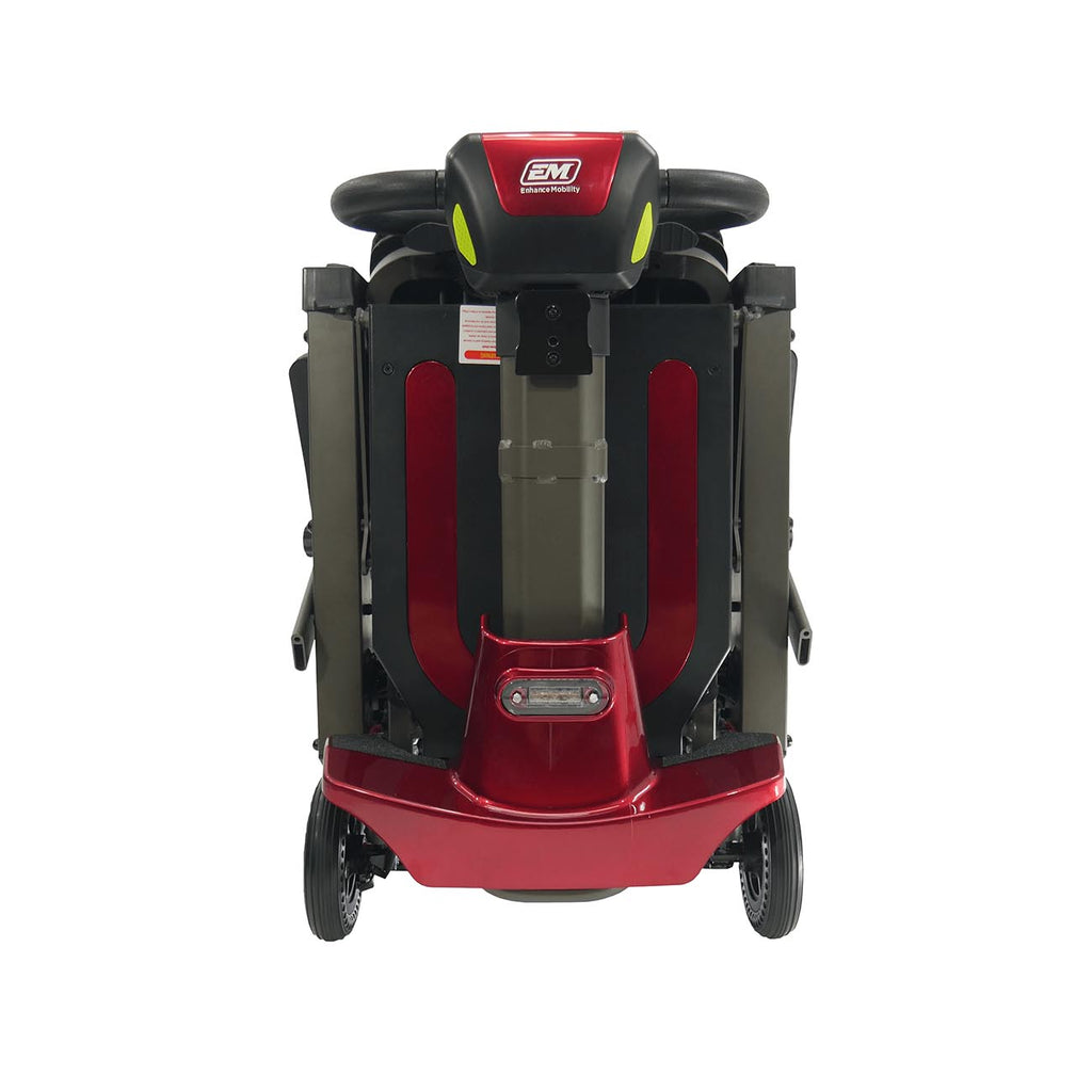 Enhance Mobility Mojo Auto-Fold Scooter – Lightweight Magnesium Frame for Stress-Free Travel
