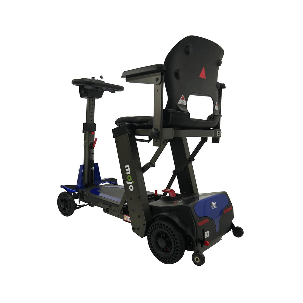 Enhance Mobility Mojo Auto-Fold Scooter – Lightweight Magnesium Frame for Stress-Free Travel