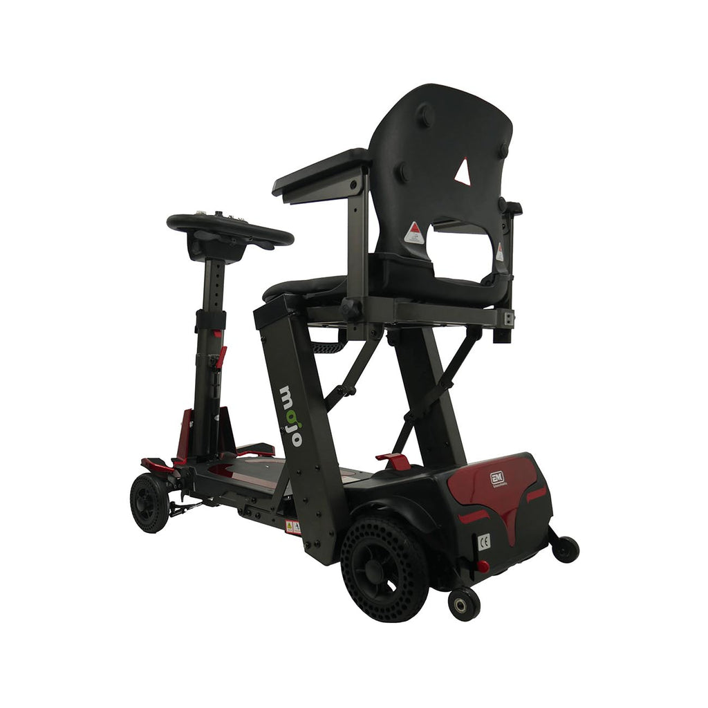 Enhance Mobility Mojo Auto-Fold Scooter – Lightweight Magnesium Frame for Stress-Free Travel