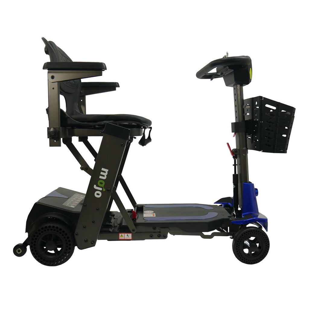 Enhance Mobility Mojo Auto-Fold Scooter – Lightweight Magnesium Frame for Stress-Free Travel