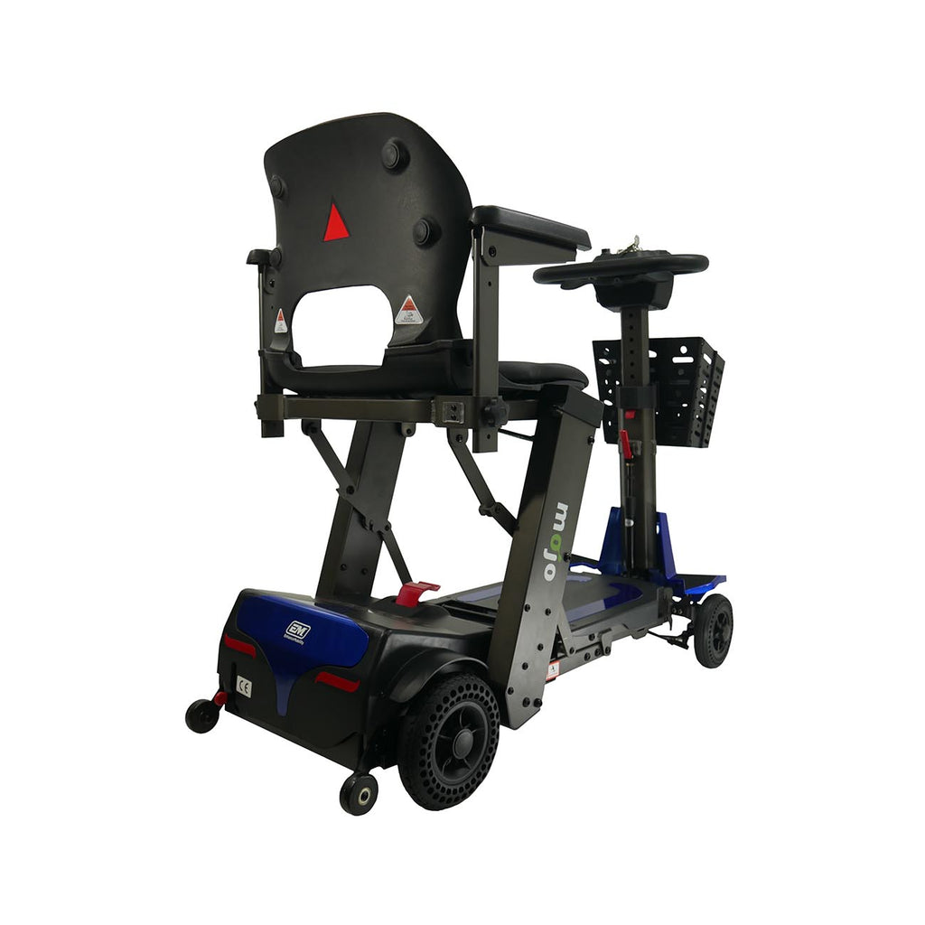 Enhance Mobility Mojo Auto-Fold Scooter – Lightweight Magnesium Frame for Stress-Free Travel