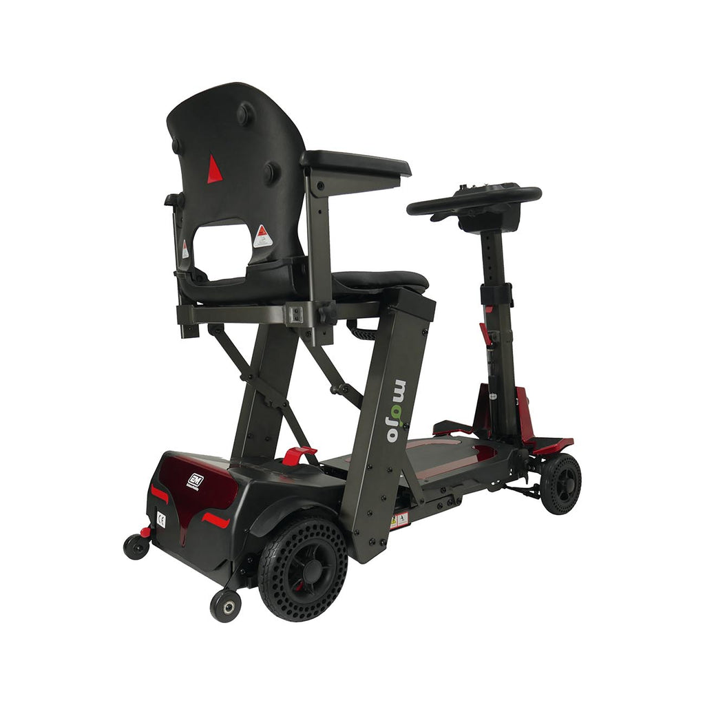 Enhance Mobility Mojo Auto-Fold Scooter – Lightweight Magnesium Frame for Stress-Free Travel