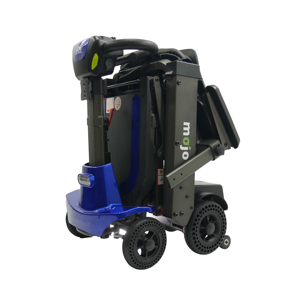 Enhance Mobility Mojo Auto-Fold Scooter – Lightweight Magnesium Frame for Stress-Free Travel