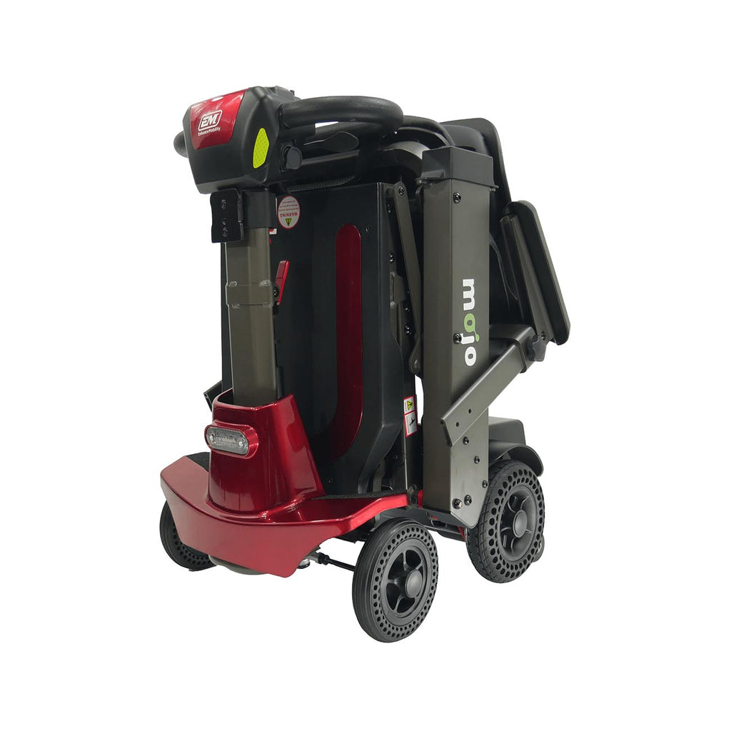 Enhance Mobility Mojo Auto-Fold Scooter – Lightweight Magnesium Frame for Stress-Free Travel