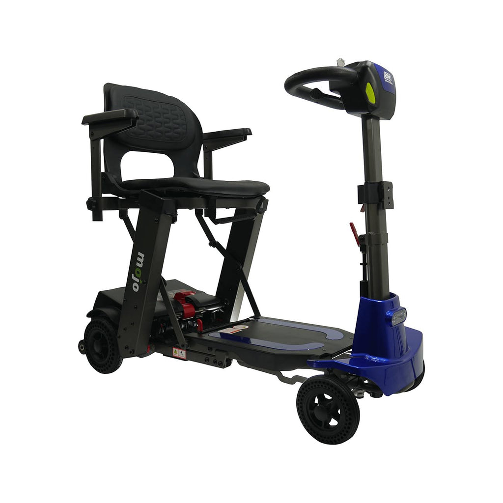 Enhance Mobility Mojo Auto-Fold Scooter – Lightweight Magnesium Frame for Stress-Free Travel
