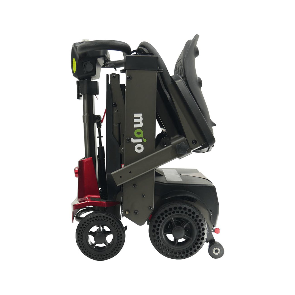 Enhance Mobility Mojo Auto-Fold Scooter – Lightweight Magnesium Frame for Stress-Free Travel