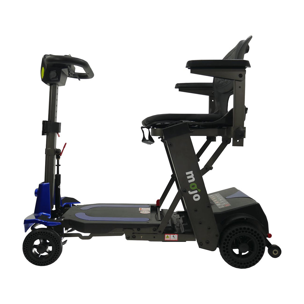 Enhance Mobility Mojo Auto-Fold Scooter – Lightweight Magnesium Frame for Stress-Free Travel