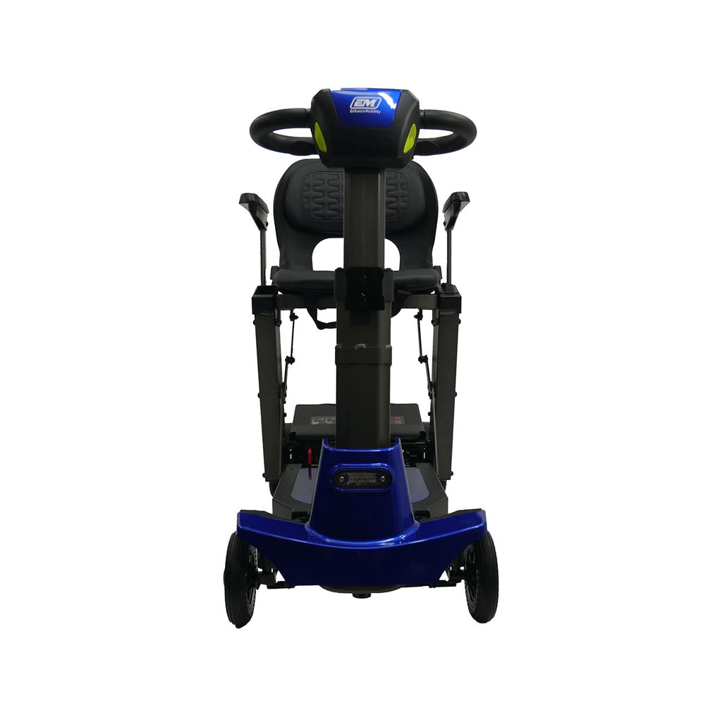 Enhance Mobility Mojo Auto-Fold Scooter – Lightweight Magnesium Frame for Stress-Free Travel