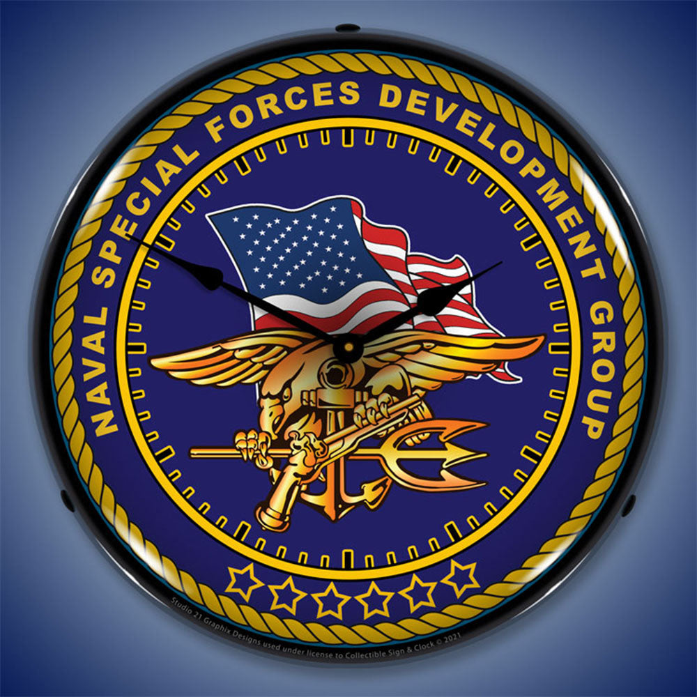 Navy Seals 14" LED Wall Clock