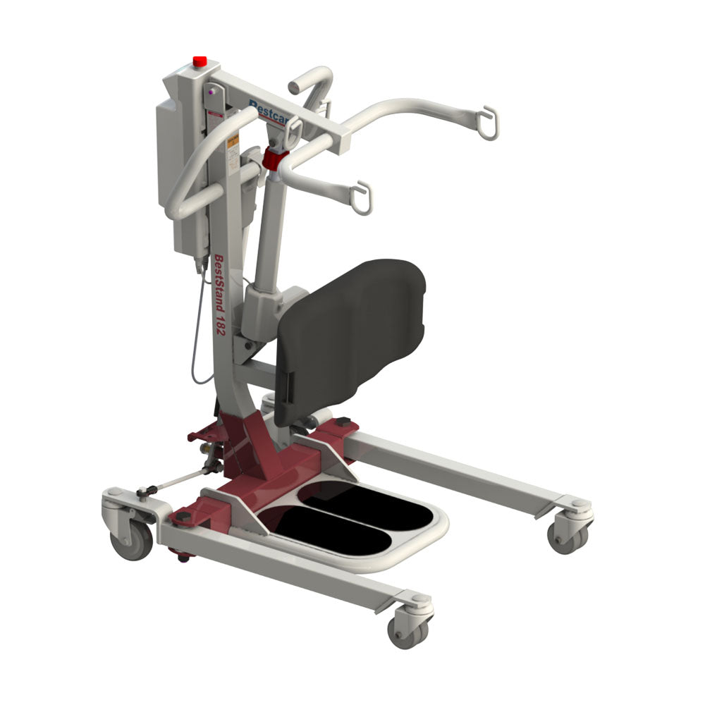 BestCare BestStand SA182 Manual Hydraulic Sit-to-Stand Lift for Reliable Patient Mobility