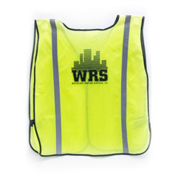 MayDay 11517 Yellow Mesh Safety Vest with Reflective Stripes