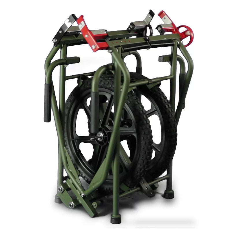 FareTec EL3000 NATO Wheeled Litter Carrier | NSN-Certified Military Field Stretcher Cart