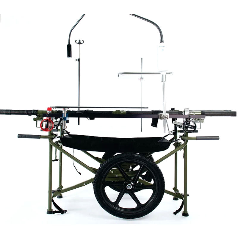 Faretec Portable Surgery Table (Complete Green WLC) – Lightweight Field Surgical Solution