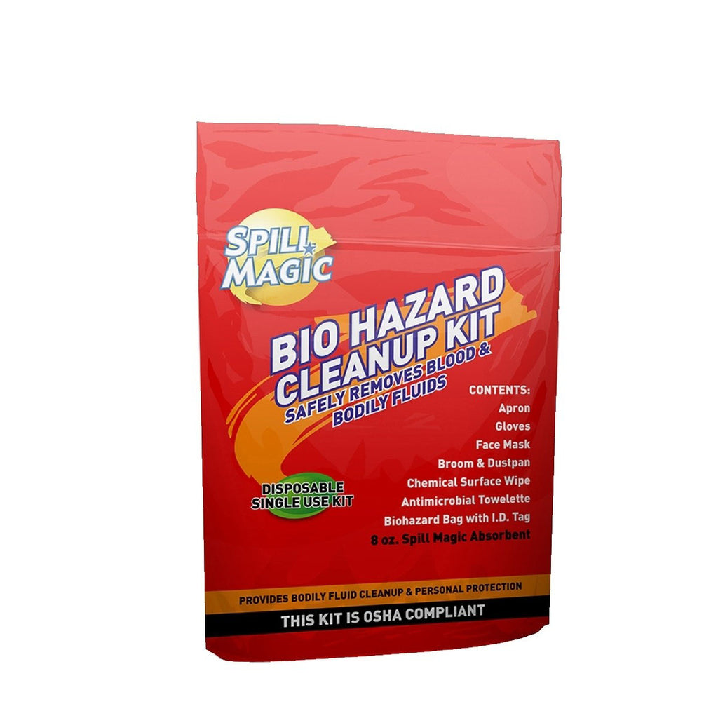 First Aid Only Spill Magic® Biohazard Cleanup Kit