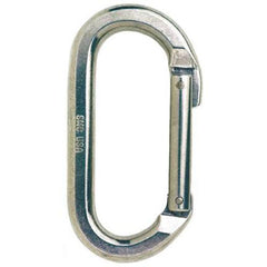 SMC Oval Non-locking Aluminum Carabiner