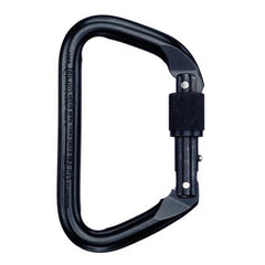 SMC Large Steel Locking D Carabiner