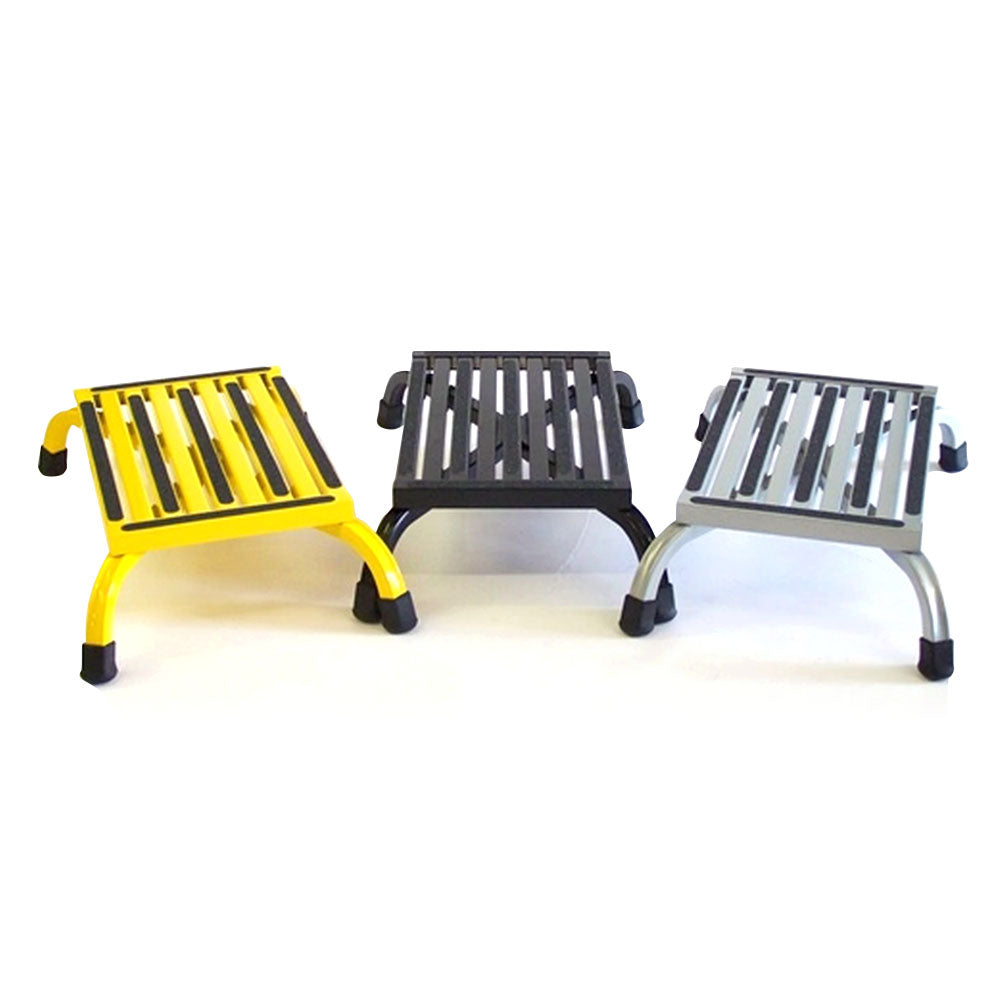Convaquip Model SS-LC-06C Bariatric Low Commercial Step Stool | 1,000 lbs. Capacity 6" Safety Platform