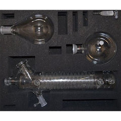 Scilogex Vertical Coiled Condenser Glassware Set