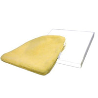 Skil-Care Solid Foam Cushion with Sheepskin Cover - Wheelchair Chair