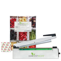 Harvest Right Mylar Starter Kit with 50-Mylar Bags, 50-Oxygen Absorbers, and 12" Impulse Sealer