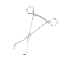 Jorgensen Labs Twin Point Fragment Forceps, Straight Tip