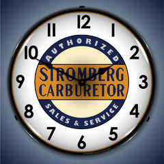 Stromberg Carburetor Authorized Sales & Service 14" LED Wall Clock