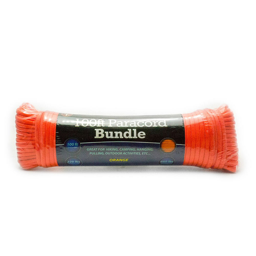 MayDay 11852 100' Paracord Bundle - Type III 550 Industrial Utility Cord
