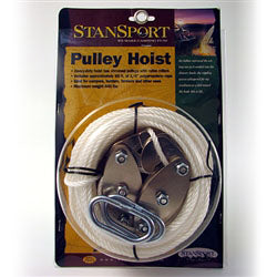 Heavy-Duty Steel Pulley Hoist Mechanical Advantage System (3-Pack)