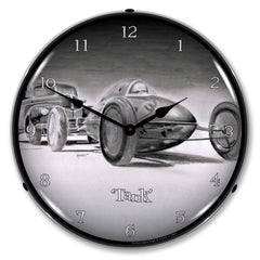 Belly Tank Hot Rod 14" LED Wall Clock