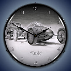 Belly Tank Hot Rod 14" LED Wall Clock