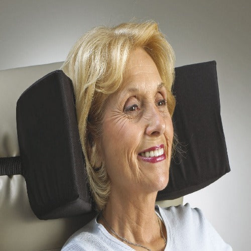 Skil-Care Triangular Head Positioner – Universal Wheelchair Lateral Support