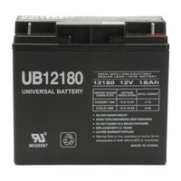 Universal Battery 12V 18 Ah SLA/AGM Battery