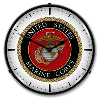 United States Marine Corps 14" LED Wall Clock