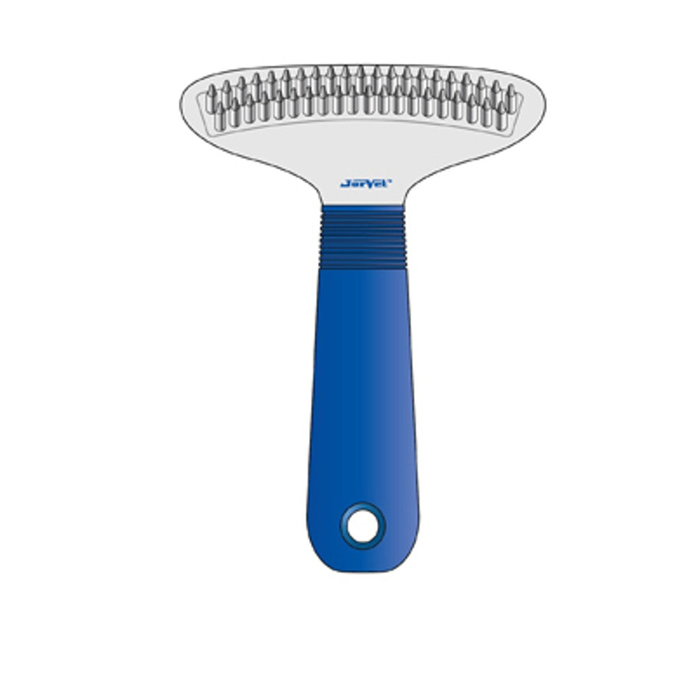Jorgensen Labs Undercoat Rake with Two Rows of Teeth