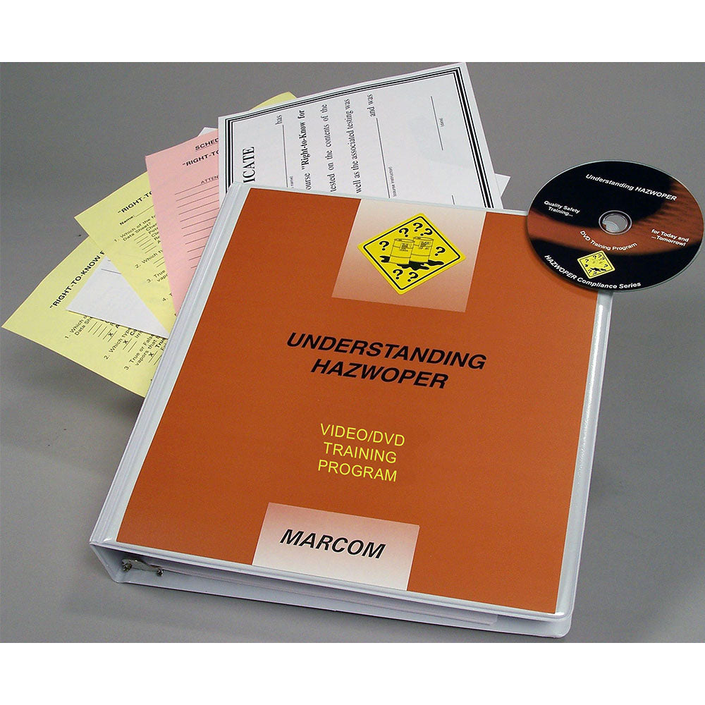 Marcom Understanding HAZWOPER DVD Program | OSHA Compliance Training
