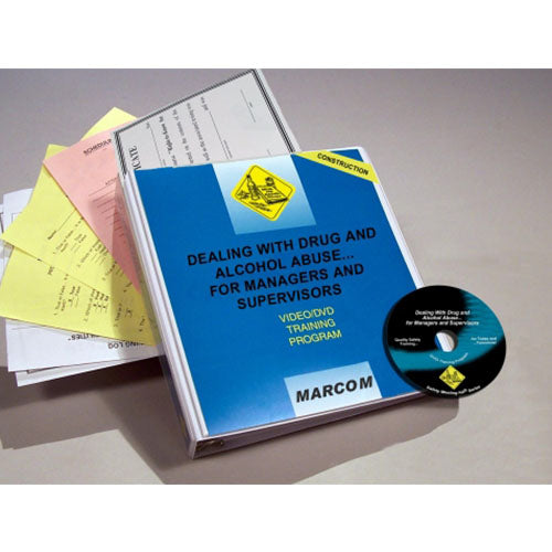 MARCOM Dealing with Drug and Alcohol Abuse for Managers and Supervisors in Construction Environments DVD Training Program