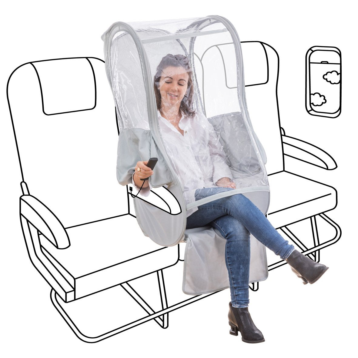 Moving Life ViraShield Multi-Use Personal Enclosure | Portable 360 ...