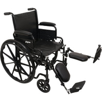Compass Health ProBasics® K1 Standard Wheelchair with Elevating Legrests