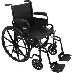 Compass Health ProBasics K1 Standard Wheelchair with Swing-Away Footrests