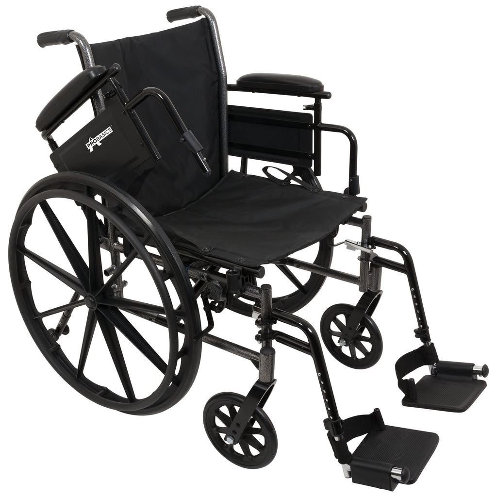 ProBasics® K3 Lightweight Wheelchair | Clinical Mobility with Elevating Legrests